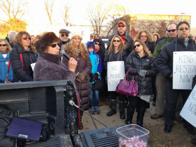 Protesting parents