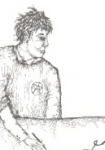 Drawing of a boy